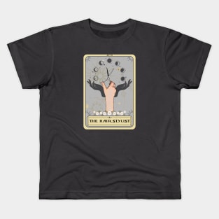 The Hairstylist Tarot Card, Hairstylist Kids T-Shirt